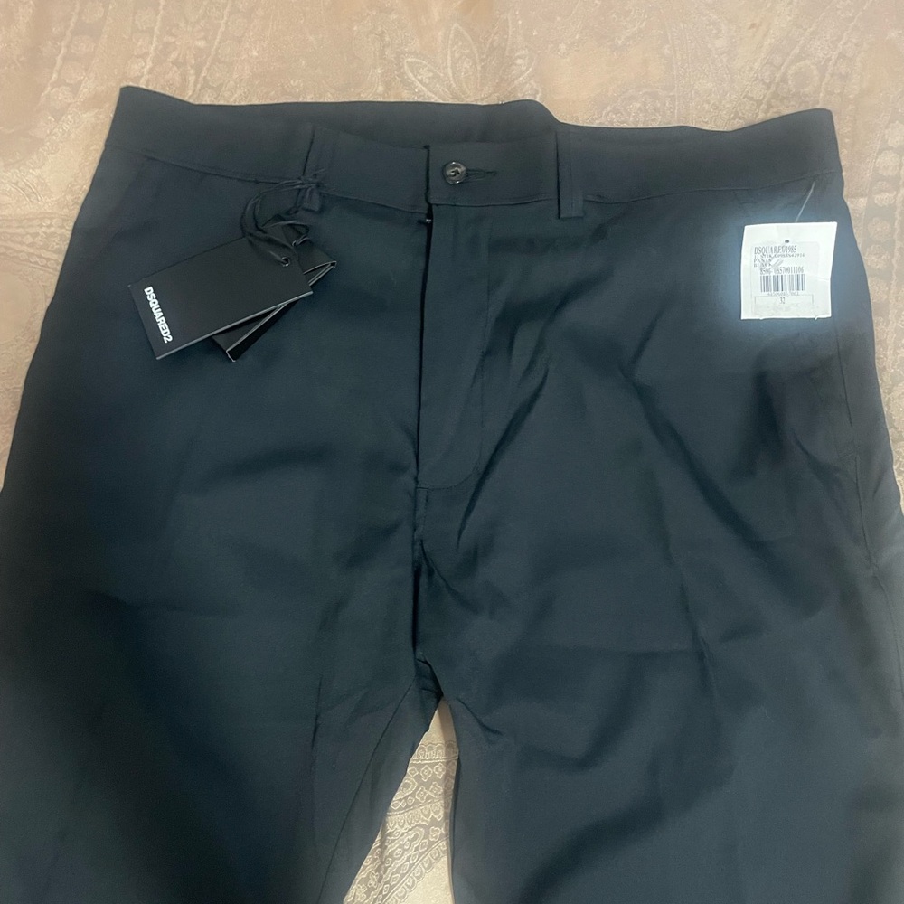 Dsquared2 Tailored Tapered-Leg Pants Sz 48/32